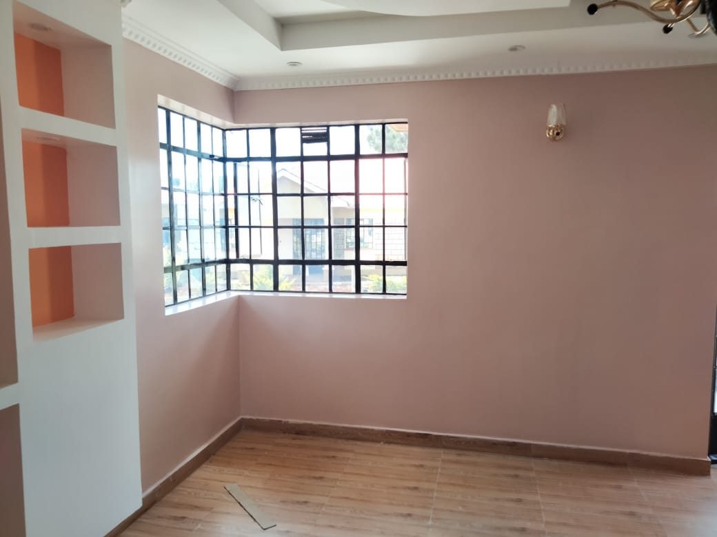 Living room with coral display niches