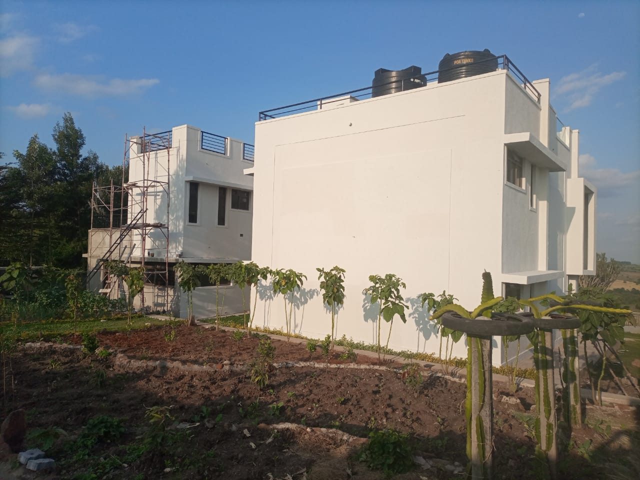 White home and garden